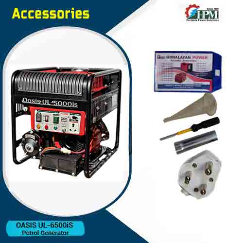  5 KVA Smart Portable Digital Generator , Recoil Start, Model Oasis UL-50i